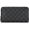Портмоне Louis Vuitton Damier Graphite Zippy, Б/У LVDGZ